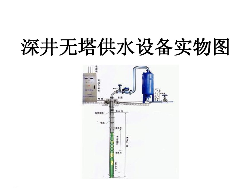 平果县井泵无塔式供水设备